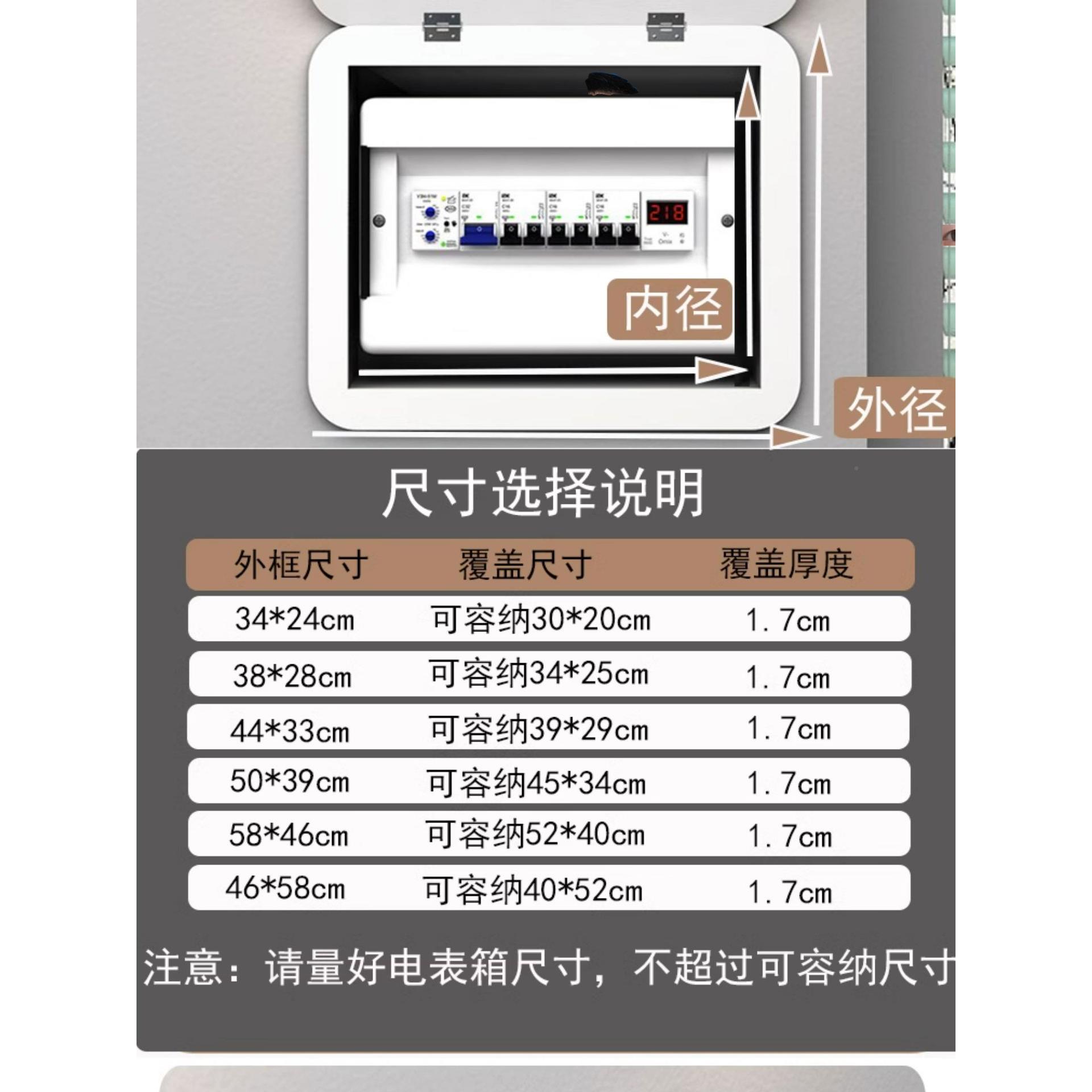 电体表BAM箱装饰画多媒弱电箱遮挡客厅挂画电配闸电箱网线盒约简