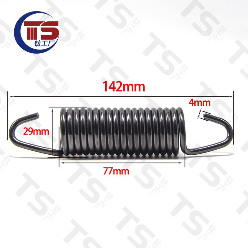 TS钛0工厂钛合0金撑大边撑弹簧x 电摩边撑地撑弹簧Xma30 TC4不生