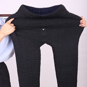 纯棉棉裤 东北 老年老式 男士 手工缝制高弹高腰高裆爸爸保暖裤