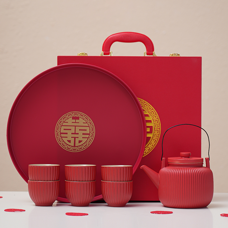 高档实用茶具套装送新娘新人闺蜜结婚新婚伴手礼乔迁新居喜事礼物