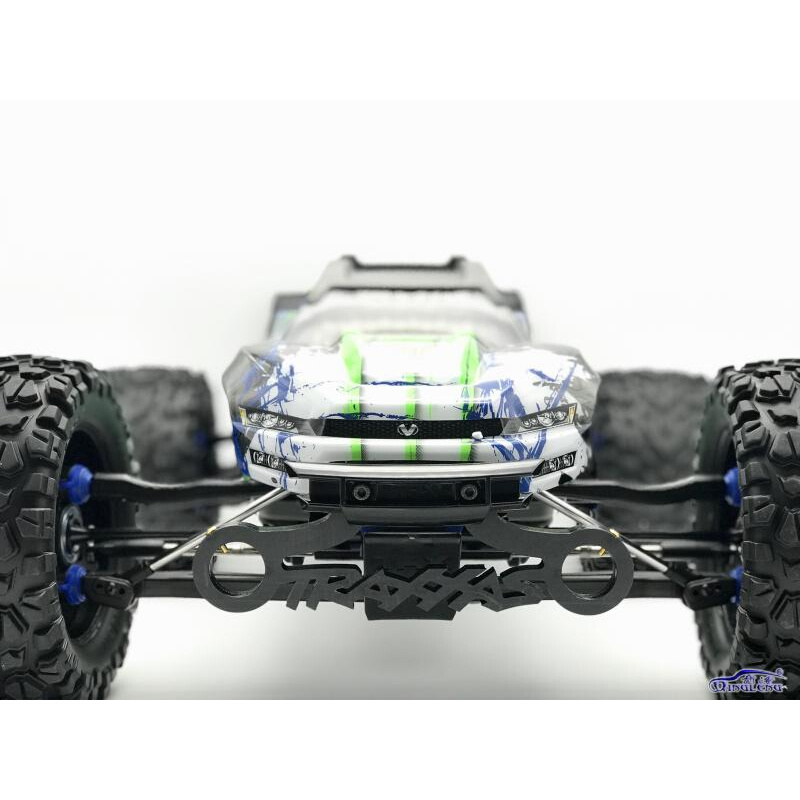 traxxas EREVO SUMMIT新大E A臂防护车头防护尼龙青冷清冷