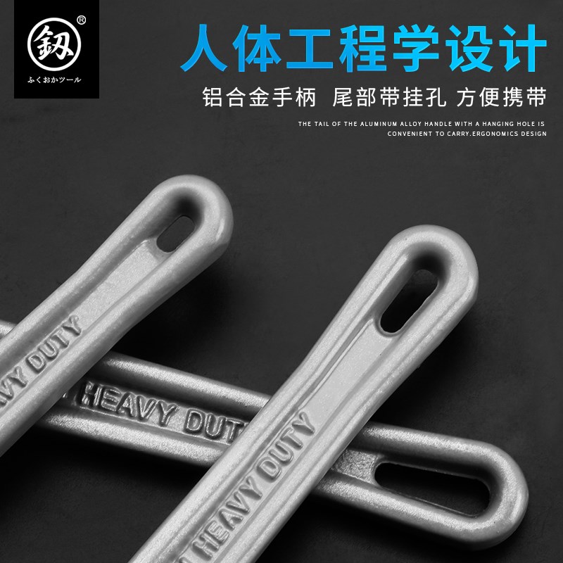 水管钳扳手重型管钳子德国多功能大号家用水暖快速管钳管子钳板手