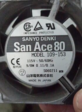 109-153 AC115V 9/8WASM各系列设备风扇.