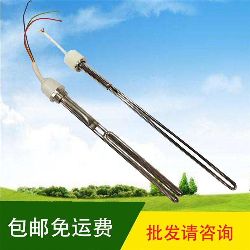 太阳能热水器配件大全水箱专用4758防干烧带温控辅助通用电加热棒