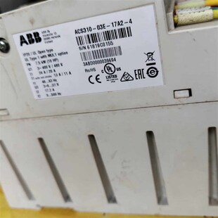17A 03E 剪线拆机一个ABB变频器 型号ACS310