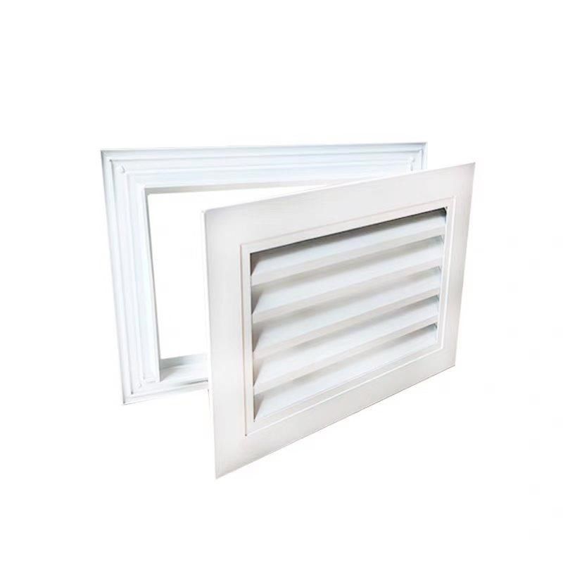 铝合金门窗百叶卫生间通风口透气排气百叶装饰盖透气窗双面百叶窗