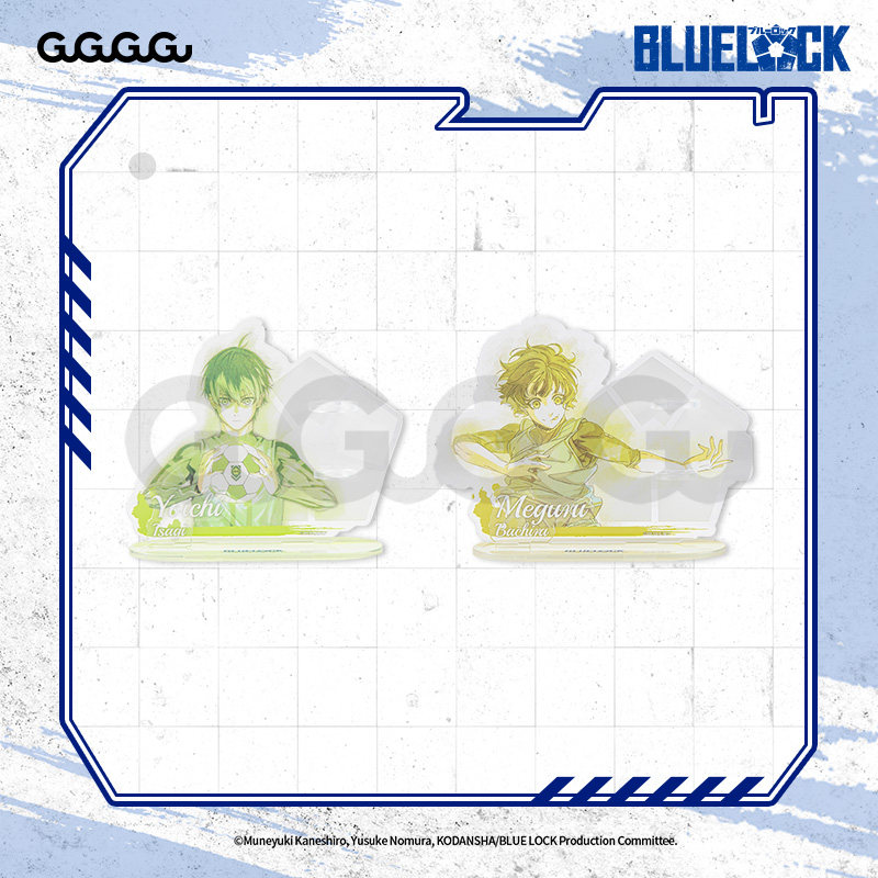 蓝色监狱亚克力笔架立牌GuGu