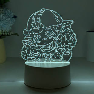 第五人格周边拉拉队员啦啦小夜灯立牌摆件玩偶公仔手办生日礼物