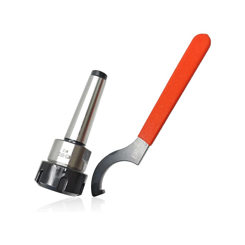 莫氏2345铣夹头铣刀柄扁尾式 后拉式铣床刀柄ER16 20 25 32 40 50