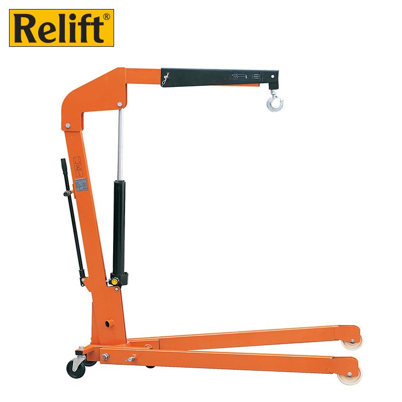 锐励重型液压单臂吊机SC500A移动小吊车可折叠起重机500kg