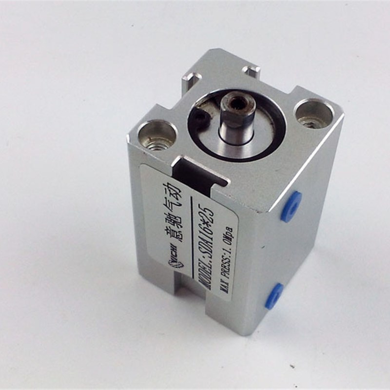 带磁外牙薄型气缸SDA16*5-S 16*10S 20S 各型号 现货