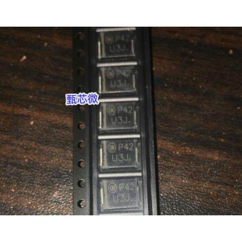 MURS360T3G 3A 600V 超快恢复二级管 SMC封装 丝印 U3J