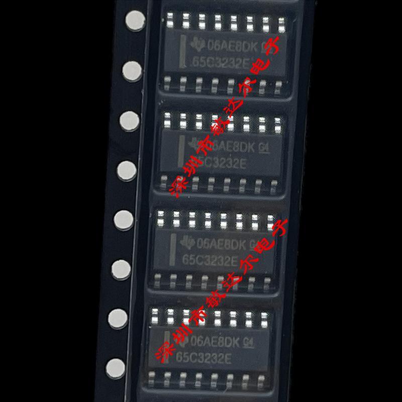 SN65C3232EDR 丝印65C3232E 驱动器接收器 封装SOP16全新原装现货