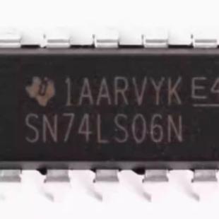 SN74LS06N 原裝 直插 反相器 DIP 柵極和逆變器 正品 邏輯