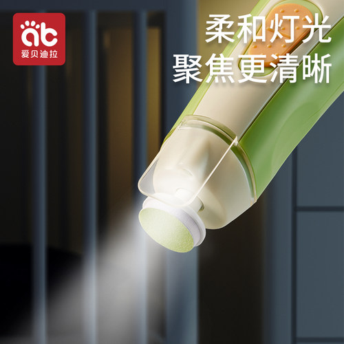 热销婴儿指甲剪新生专用宝宝指甲B剪刀幼儿童电动打磨甲器安全套