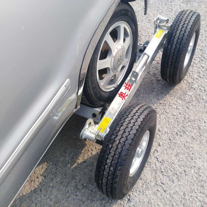 热销北京道路清障车辅助轮大轮拖车架交通K救援配套后轮快速汽车