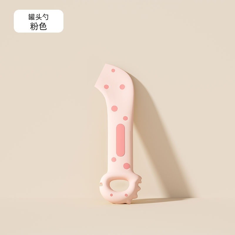 新款tpe食品级宠物罐头密封盖勺子狗狗猫咪开罐器挖勺.封口保鲜盖