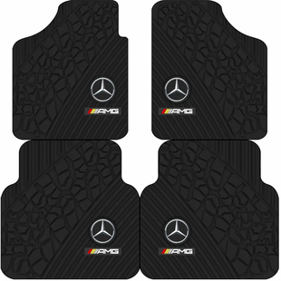 奔驰汽车通用脚垫防滑防冻车垫耐磨耐脏脚踏垫可水洗速干耐用软垫