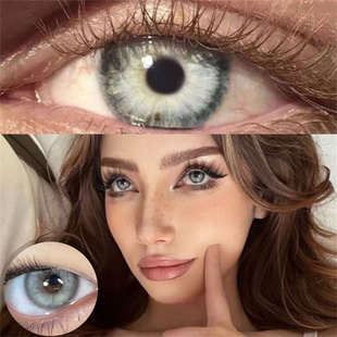 失落人鱼绿水鬼蘑菇云美瞳年抛小直径Cosplay混血自然隐形眼镜