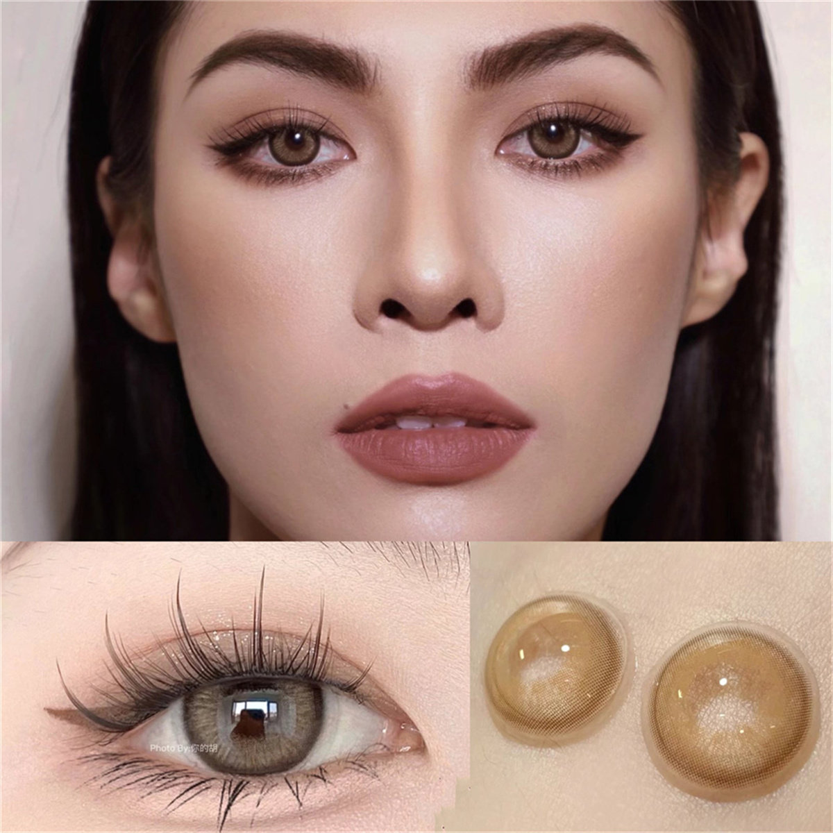 古埃及棕色美瞳年抛小直径近视正品混血自然隐形眼镜官方旗舰店,隐形眼镜/护理液,彩色隐形眼镜,淘宝优惠券,粉丝福利购,淘宝优惠卷