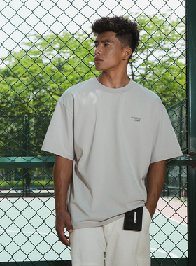 INSIDEDOT凉感冰丝t恤宽松2025新款夏装品牌男装女装情侣潮牌短袖