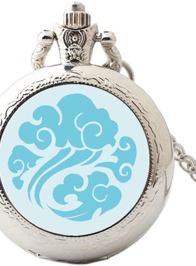 学生表项链怀表魔道祖师魏无羡 蓝忘机卡通动漫周边项链表石英表