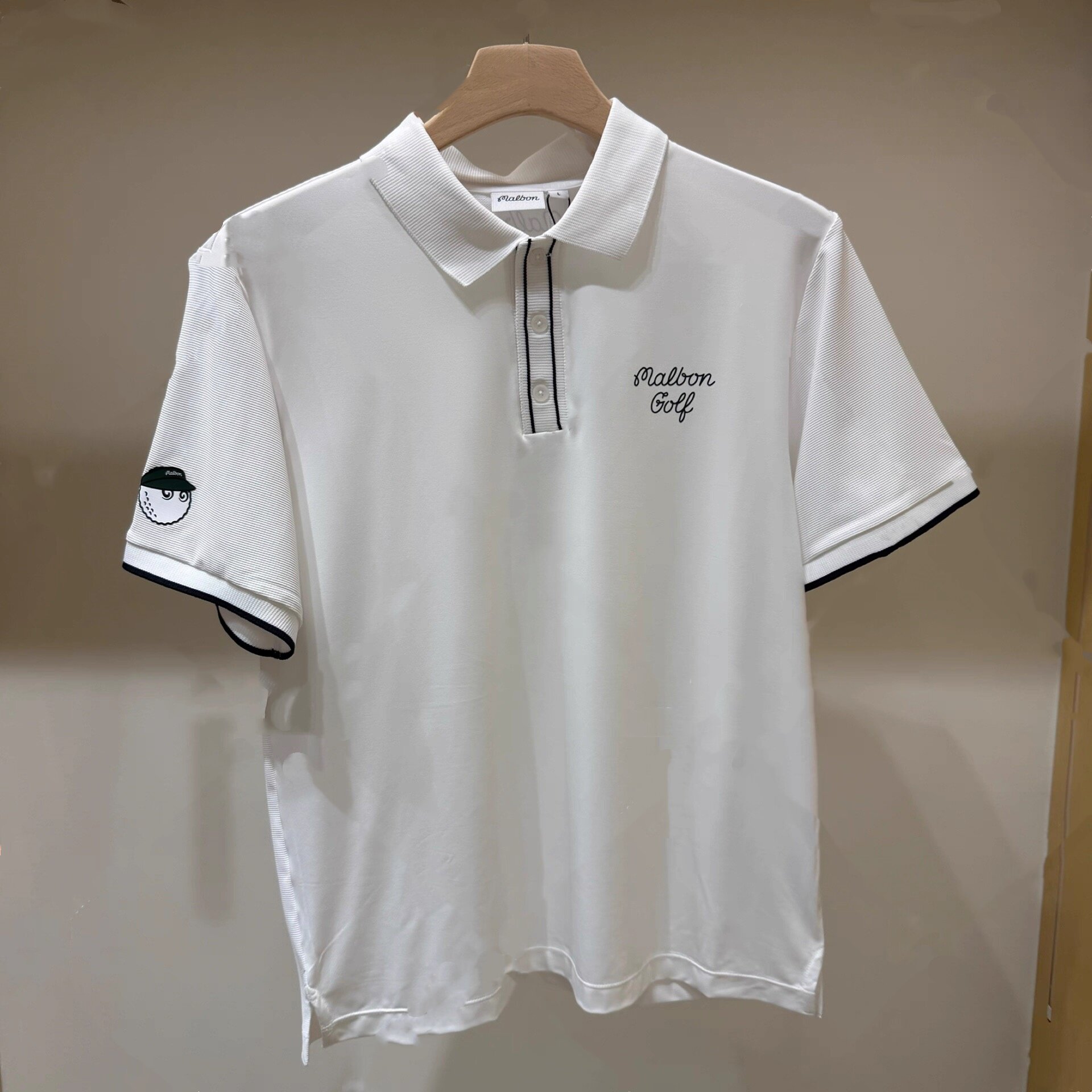 2026春夏季韩版男士高尔夫球服翻领运动休闲T恤短袖POLO速干显瘦