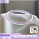 清玉缘天然淡紫色玛瑙手镯叮当镯子玉髓手镯冰飘紫美人条手镯正品