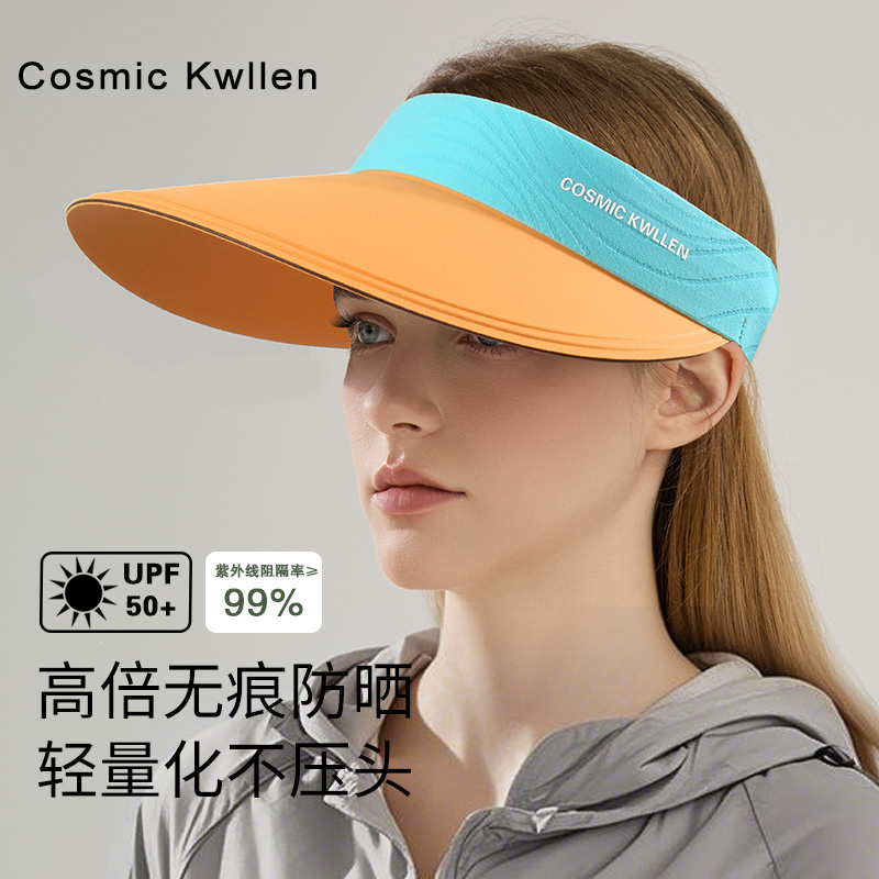 cosmickwllen彩色无痕空顶帽