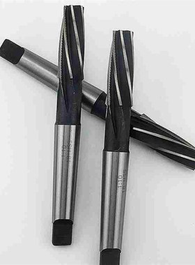 1:10锥度铰刀 高速钢白钢锥柄螺旋机用铰刀812 14 16 18201比10锥