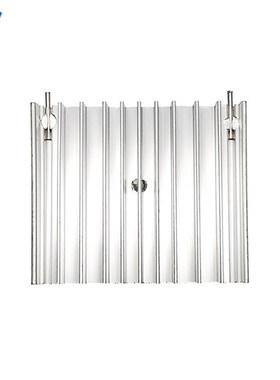47*40*17mm 散热器 白色 双针 单孔散热片  TDA7297 功放板散热器
