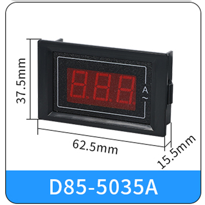 数显交直流电压电流表头D85高精度双显数字220V380V三相AC60-500V