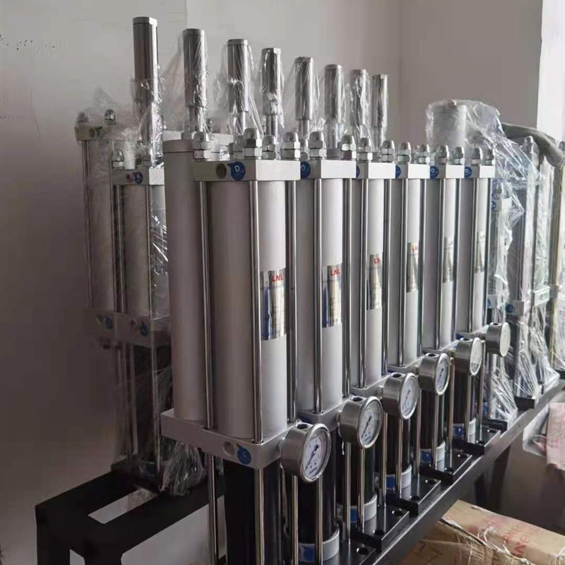 可调气液增压缸MPT1T3T5T10T15T20T吨气动增压机可调增压缸