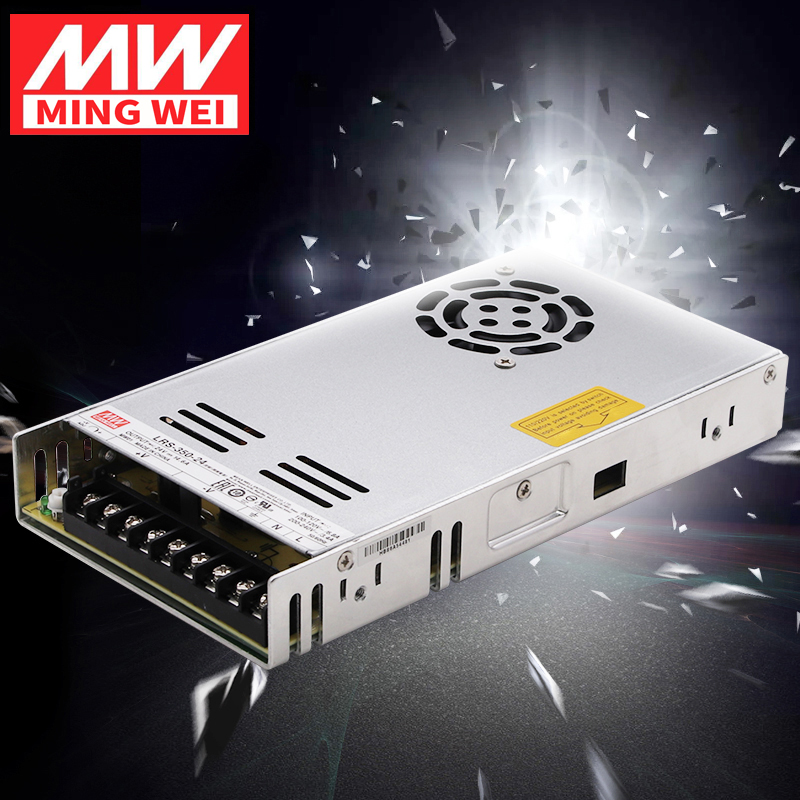 明纬LRS直流NES开关电源S-350W-24V14.6A变压器5V60A12V30A36V48V