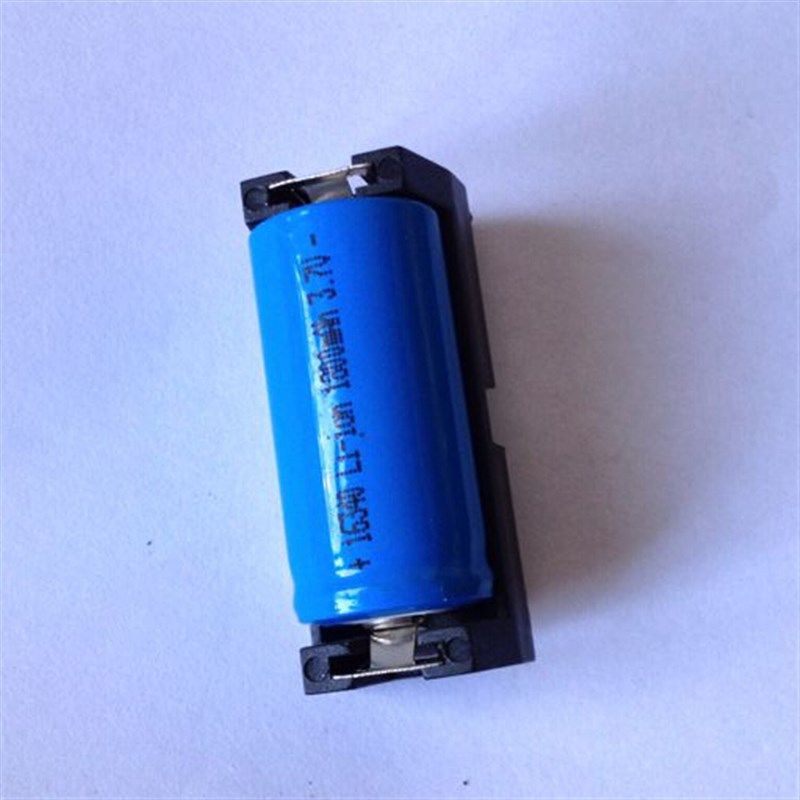 CR123A 3V 1634t0 电池盒  单节电池座 弹片式可焊电路板上