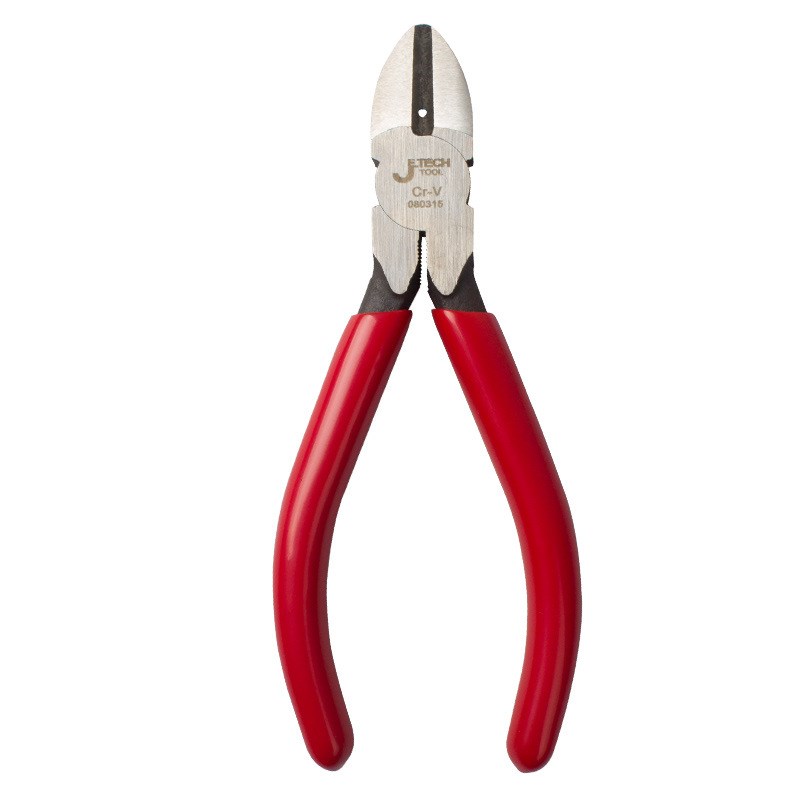 捷科DP-5D斜嘴钳斜口钳剪线钳偏口钳子剪钳可剪钢丝铬钒钢5寸