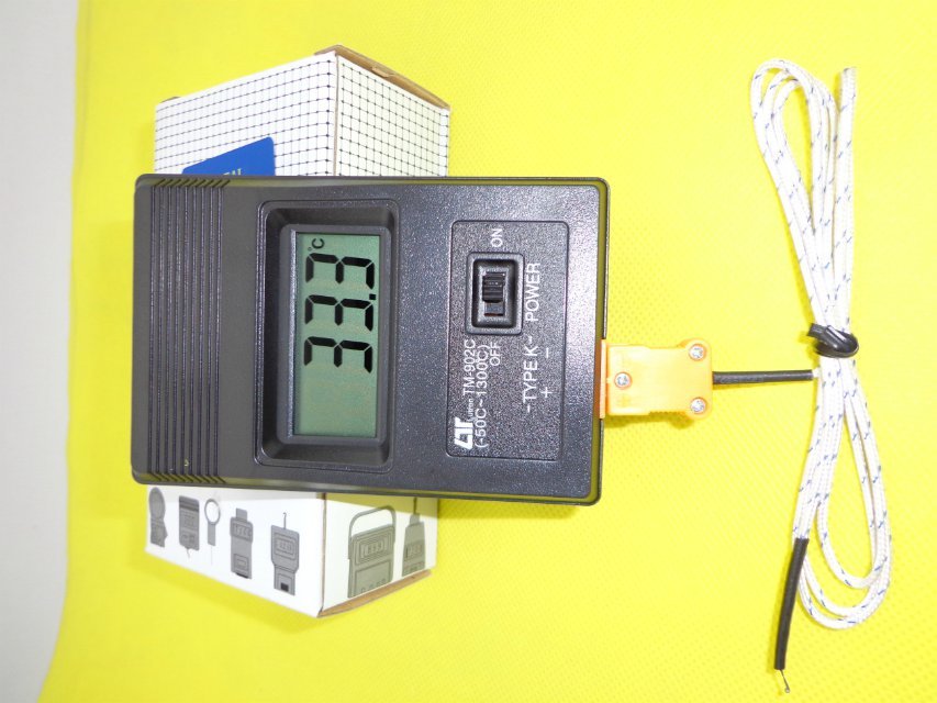 手持大手柄K型铠装热电偶 锌/铝水高温炉用温度探头测温棒可开票