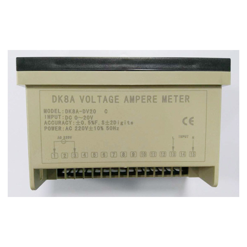 toky东崎DK8A-DV/AV/DA/AA10/20/200/600三位半数显电压电流仪表