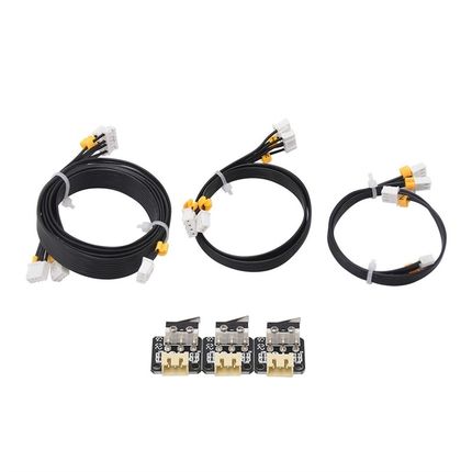 3D打印机配件限位开关带线 Ender-3S微动开关行程复位机械开关