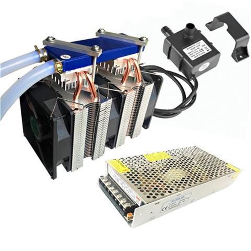 鱼缸冷水机 水族箱r30L降温带B温度控制器 diy半导体制冷片套