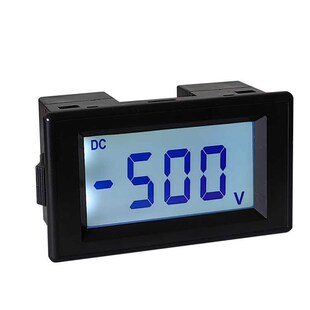 液晶数显直流电压表数显DC2V20V100V500V 正负测量 负电压50V200V