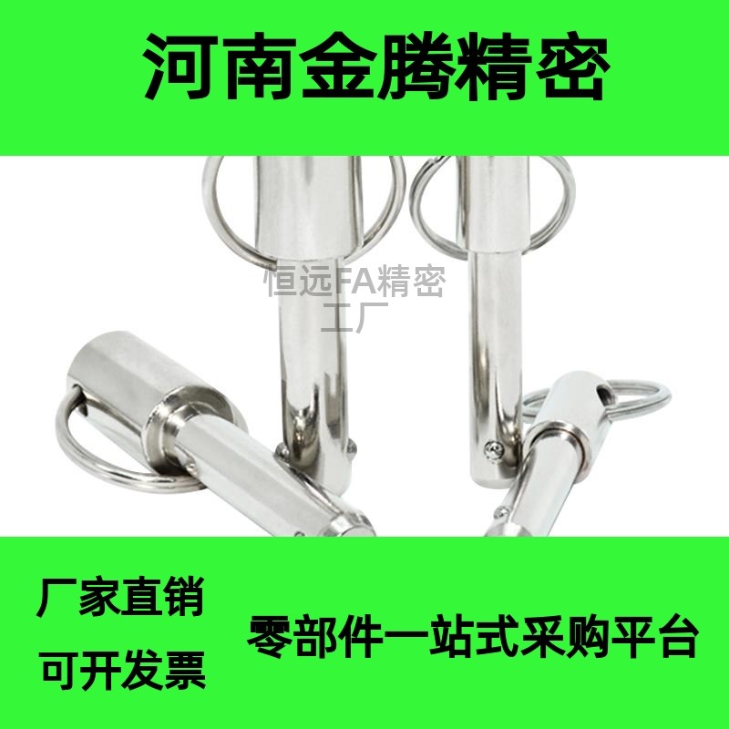 快速锁销 快拔销球头锁紧销 ZAA01-d16 插销弹簧型 BLPS16/BLPF16