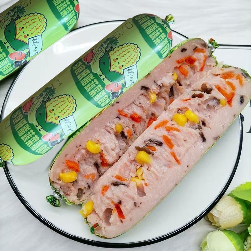 即食低脂5种蔬菜膳食肠120g香肠火腿鸡肉特色营养均衡烤肠下酒菜