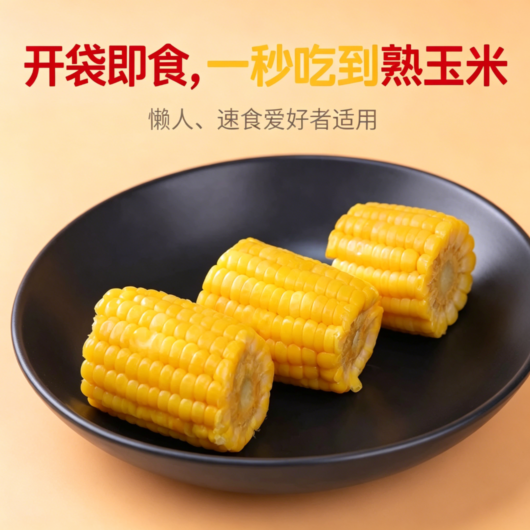 代餐减肥餐主食0脂肪水果玉米开袋即食真空包装新鲜添加甜玉米早餐免煮代餐云南健康食品免切粗粮真空装新鲜五谷杂粮低负担饱腹