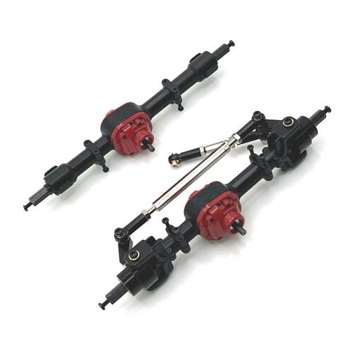 莽牛 1/12 MN82 LC79 MN78 遥控车零配件 金属升级 前后桥总成