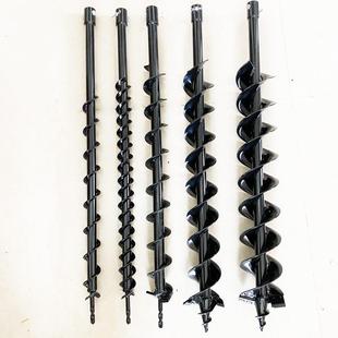 挖坑机配件 挖坑机钻头地钻钻杆大棚打孔钻头