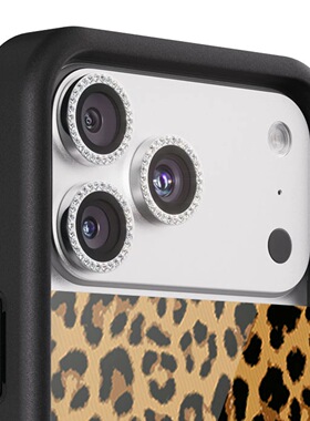 WF/C镜头星贴适用苹果iPhone17系列后摄像头膜贴闪钻镜头膜16Plus