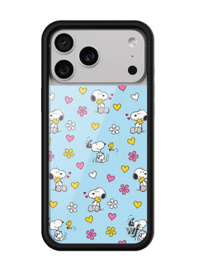 Wildf联名粉色芭蕾舞鞋可爱猫咪Kitten Around苹果15适用iPhone14ProMax手机壳13电子蝴蝶小狗派对保护套