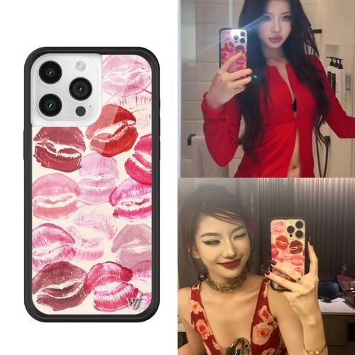 黄饱饱同款Kensington唇印手机壳