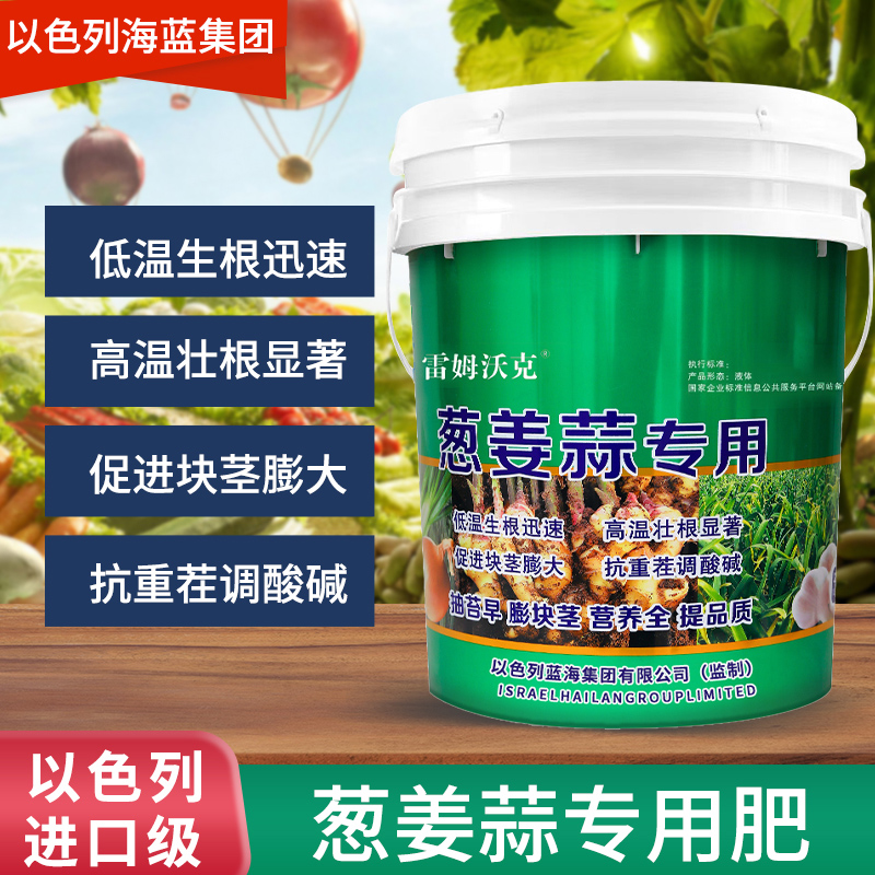 以色列进口葱姜蒜专用肥水溶肥料